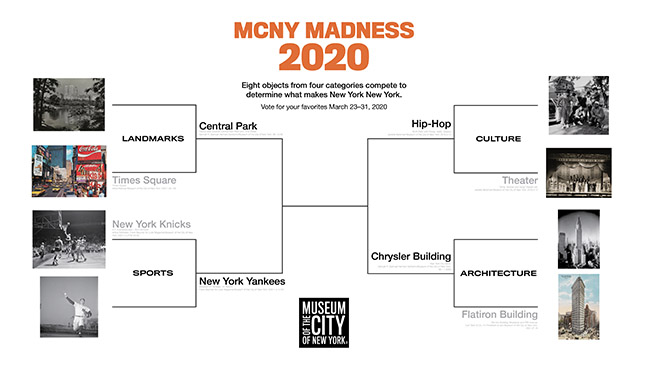 Vitória da arquitetura do MCNY Madness
