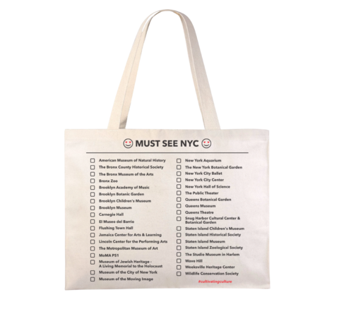 A picture of CULTIVATING CULTURE TOTE at the Museum of the City of New York