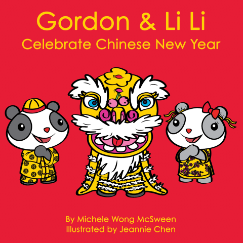 Book cover for Gordon & Li Li Celebrate Chinese New Year. 