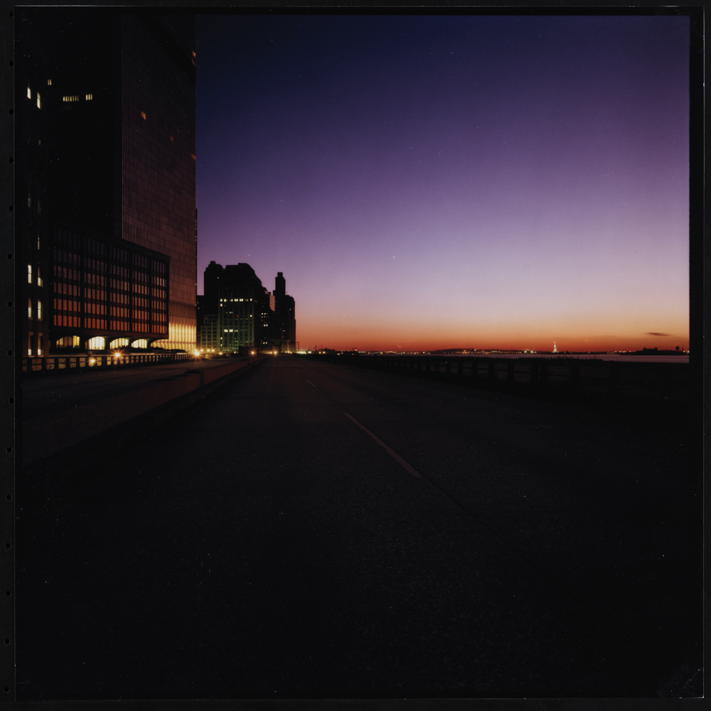 Jan Staller, Pier 32 near Canal Street, seen from the West Side Highway, 1978. Museum of the City of New York, 2015.5.3