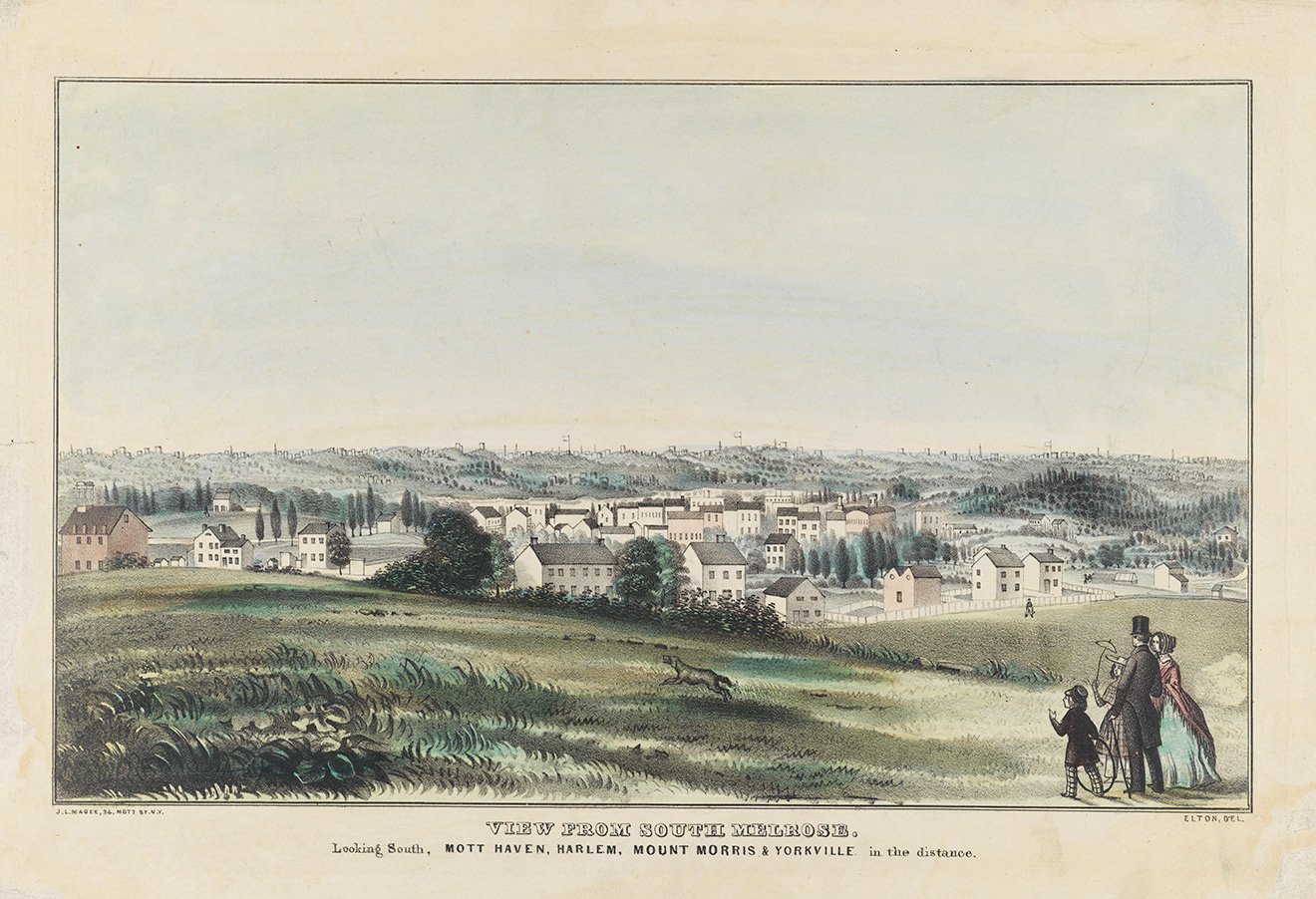 사우스 멜로즈 C에서보기 1850