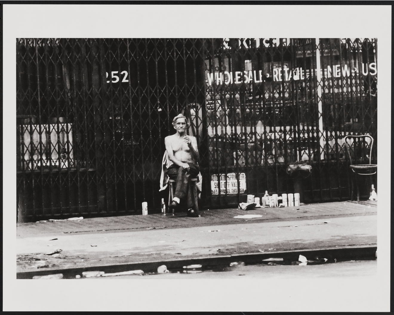 Leland Bobbé, The Bowery, 1974