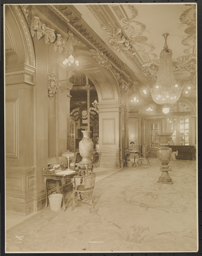 Byron Company, Ansonia Hotel, 1919. Museum of the City of New York. 93.1.1.5373