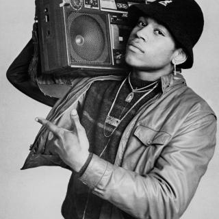 Fotografia de LL Cool J - Janette Beckman (1985)