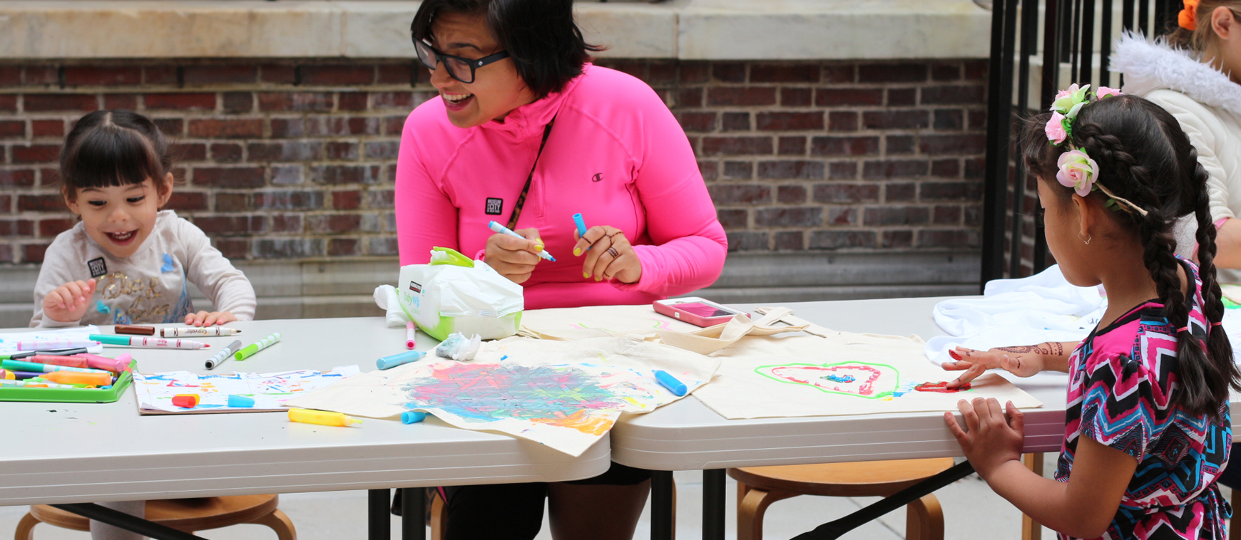 families and kids craft activity