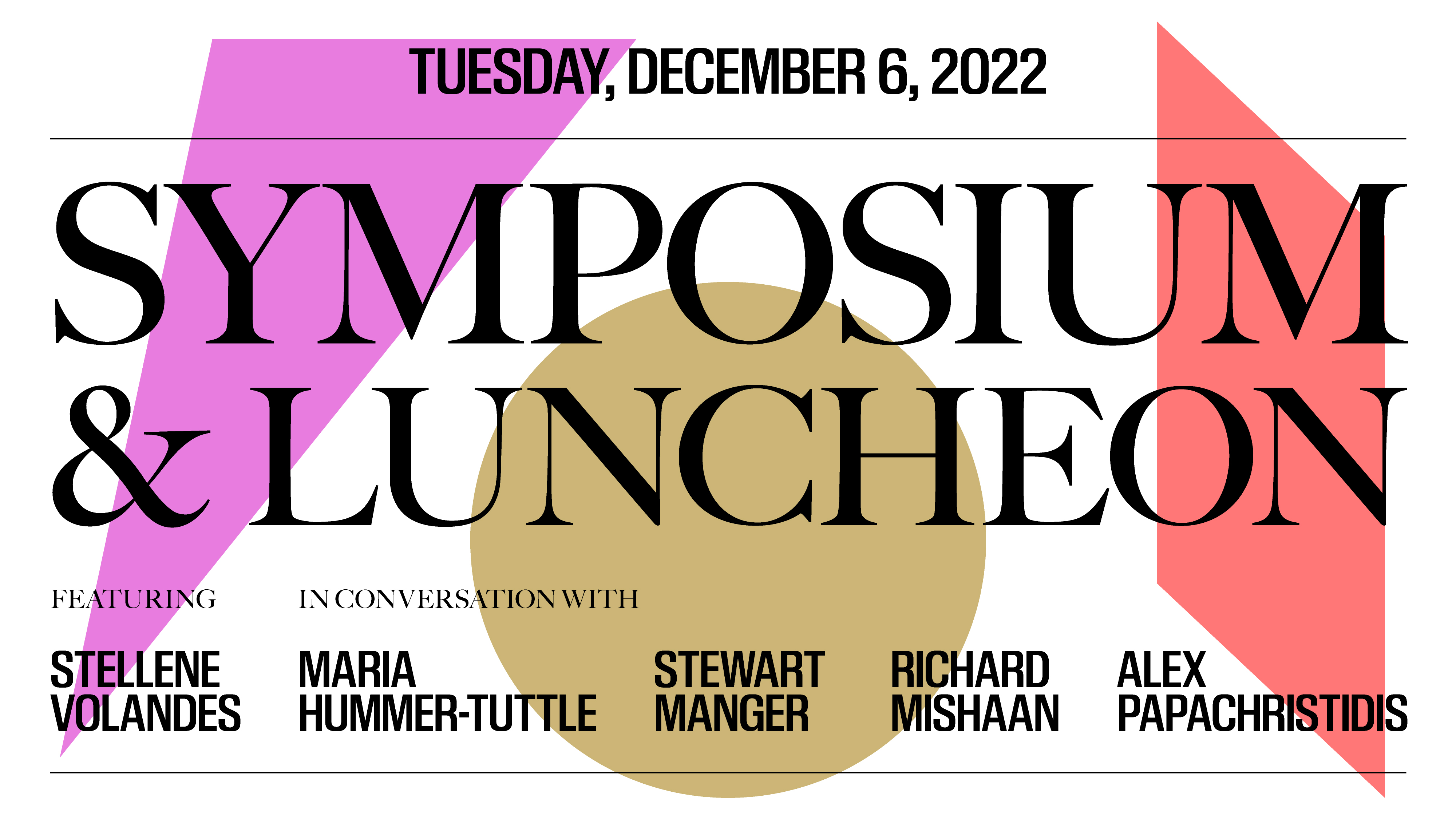 Symposium et déjeuner 2022