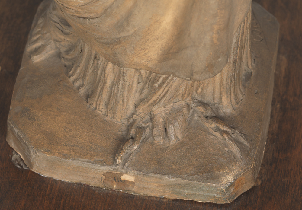 フレデリックオーギュストバルトルディ（1834-1904）。 自由の女神像のクローズアップ、ca。 1870.ニューヨーク市立博物館。 33.386AB