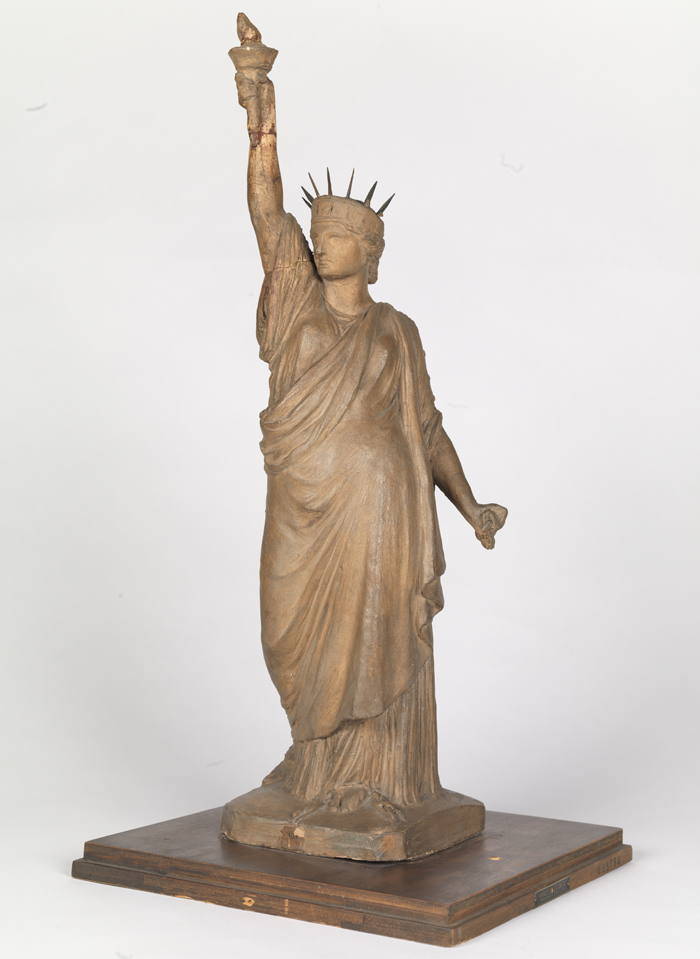프레데릭 오귀스트 바르톨리 (Frédéric Auguste Bartholdi, 1834-1904). 자유의 여신상, ca. 1870. 뉴욕시 박물관. AB