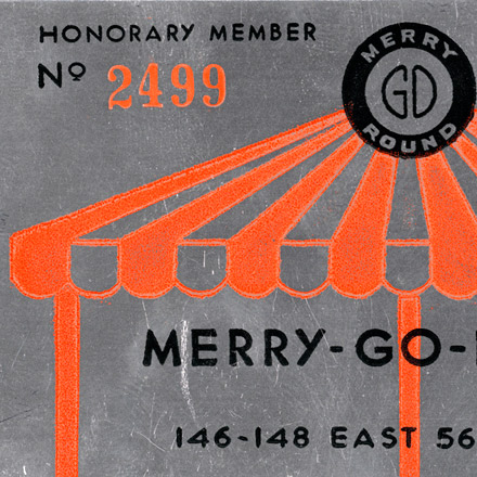 Carte de membre Merry-Go-Round