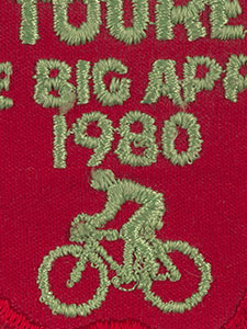 Fabric Patches Supporting American Youth Hostel And The New York Bike Marathon