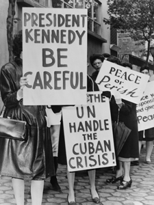 Women Strikers For Peace On 47th Street