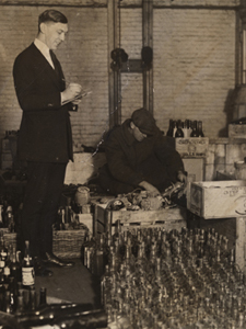 Liquor Raid At Luigi’s, Greenwich Village