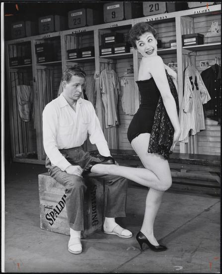 Friedman-Abeles (Firm). [Stephen Douglass and Gwen Verdon in Damn Yankees.] 1955. MCNY 68.80.7881. © The New York Public Library.