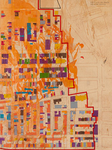 Hand-drawn Map Of Brooklyn Heights