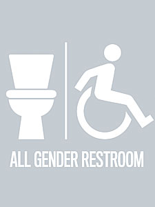 All Gender Restroom Sign