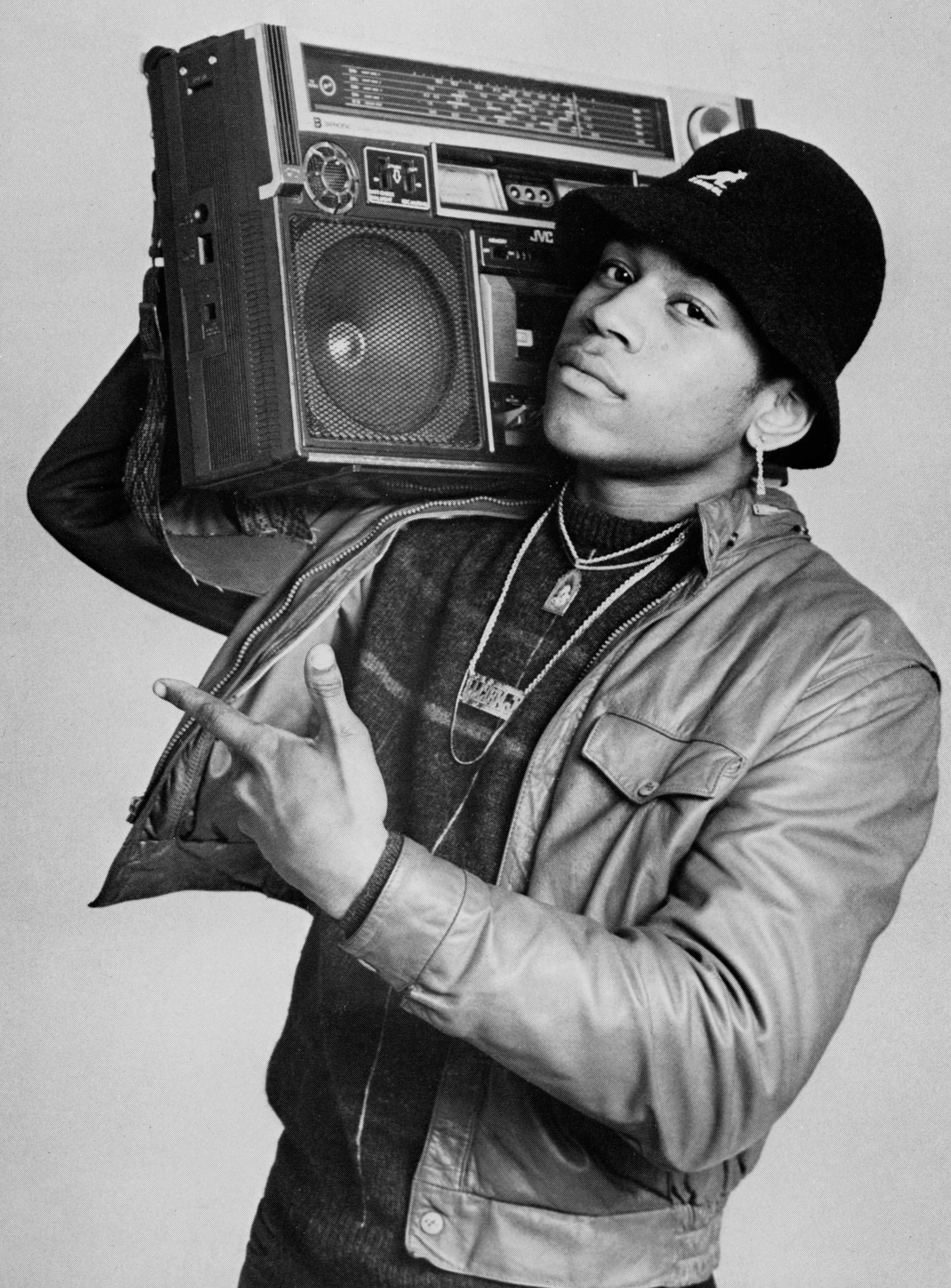 LL Cool J 的摄影 - Janette Beckman (1985)