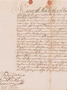 Deed By Which Asser Levy Purchased Property From Jacob Young