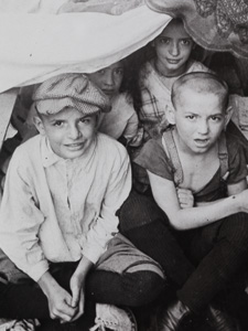 Fotografías de niños en el Lower East Side