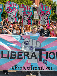 12º Día Anual Trans, Washington Square Park, Nueva York