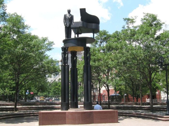 Statue de Duke Ellington