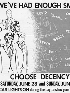Flyer, “Choose Decency”