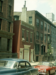 View Of West Side Of Willow Street, Looking North Toward Pineapple