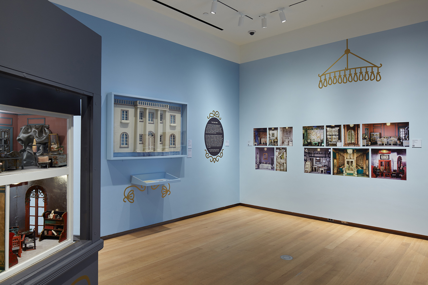 Image of the Stettheimer Dollhouse exhibition at the Museum of the City of New York