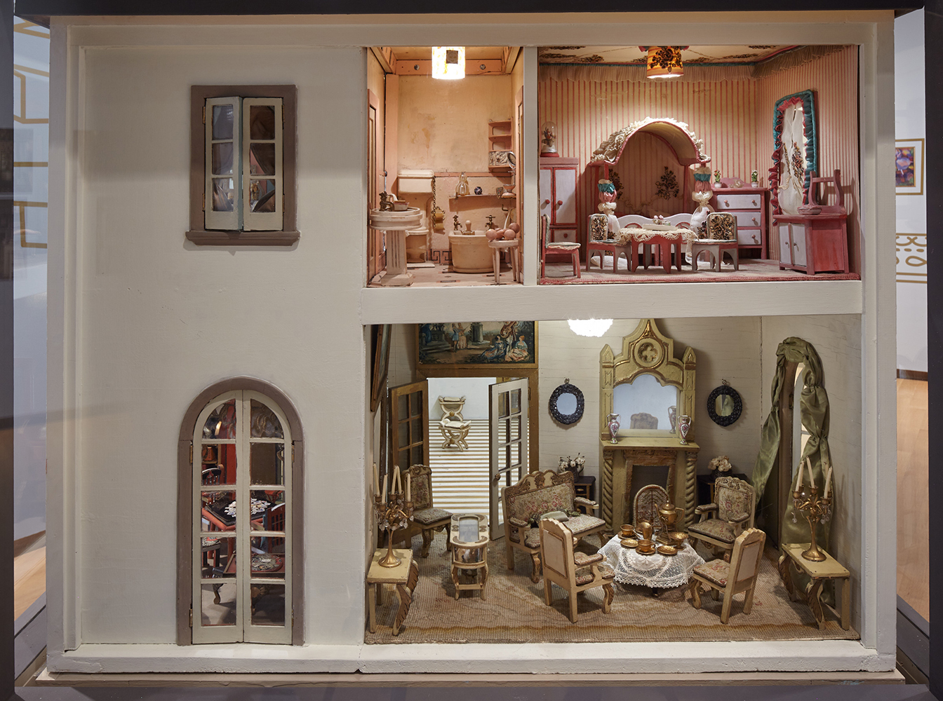 Image of the Stettheimer Dollhouse exhibition at the Museum of the City of New York