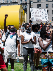 Black Trans Lives Matter, Brooklyn Museum, June 2020 