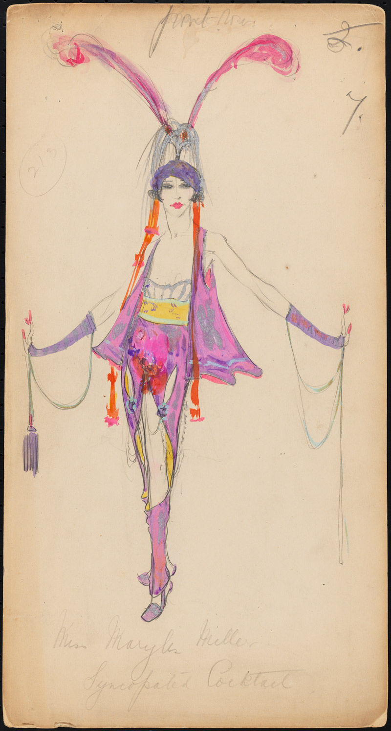 Sketch of Lady Duff-Gordon