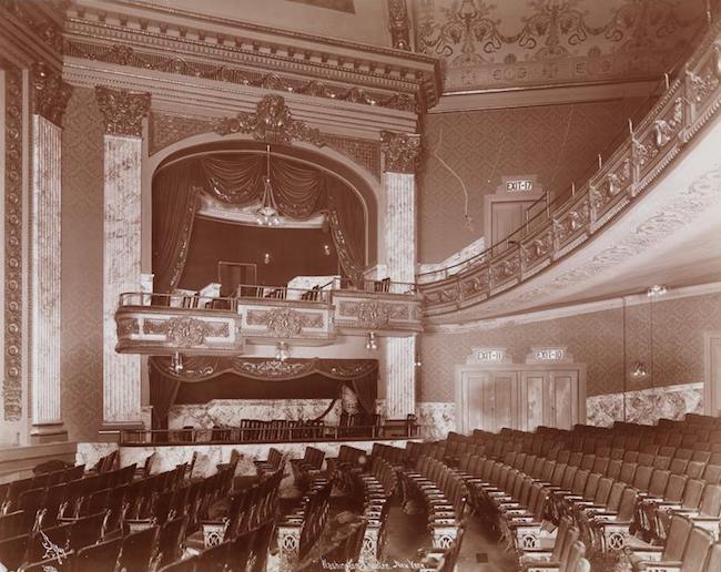 The auditorium of the Washington Theatre, located on Amsterdam Avenue at 149th Street, New York City.
