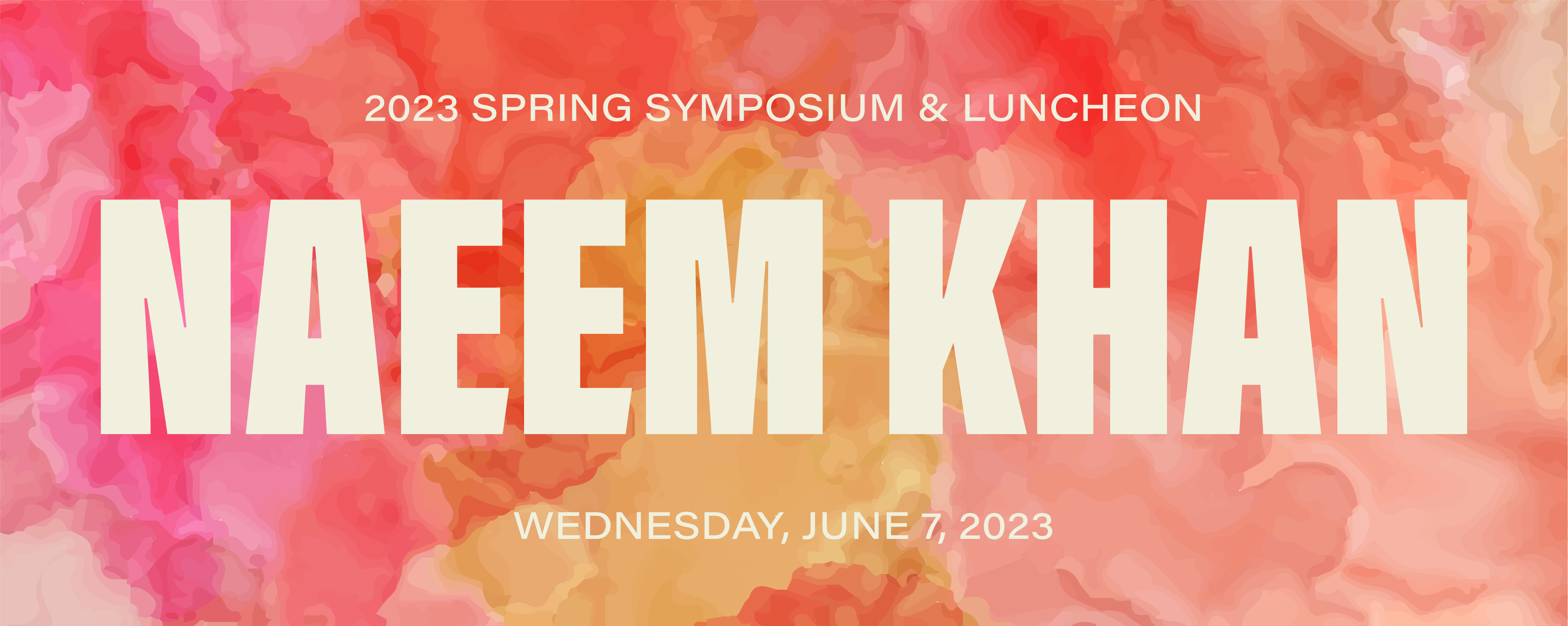 Symposium et déjeuner du printemps 2023 Naeem Khan