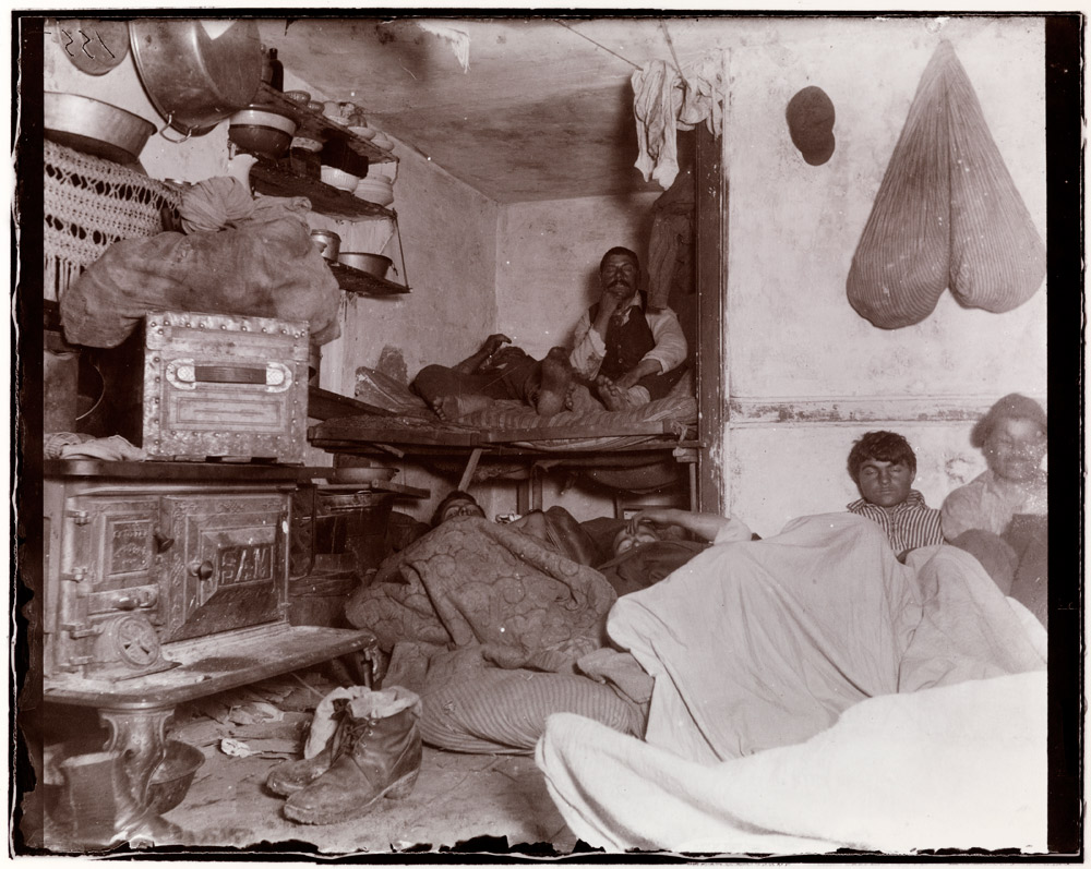 Fotografia de Jacob Riis, cinco centavos por ponto