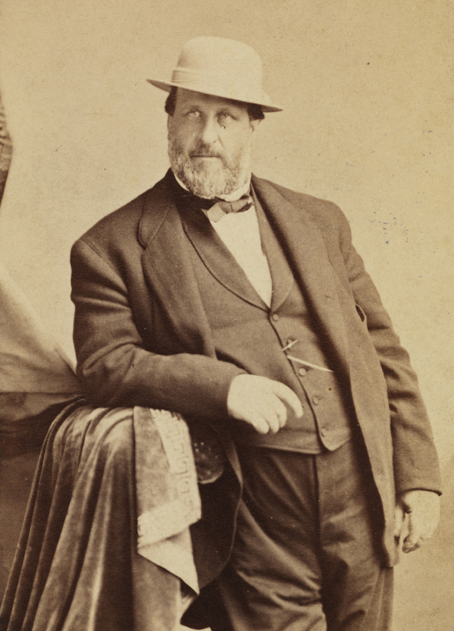 [William M. Tweed.] Sarony & Co., ca. 1869. Archives de portraits. Musée de la ville de New York. 41.366.30