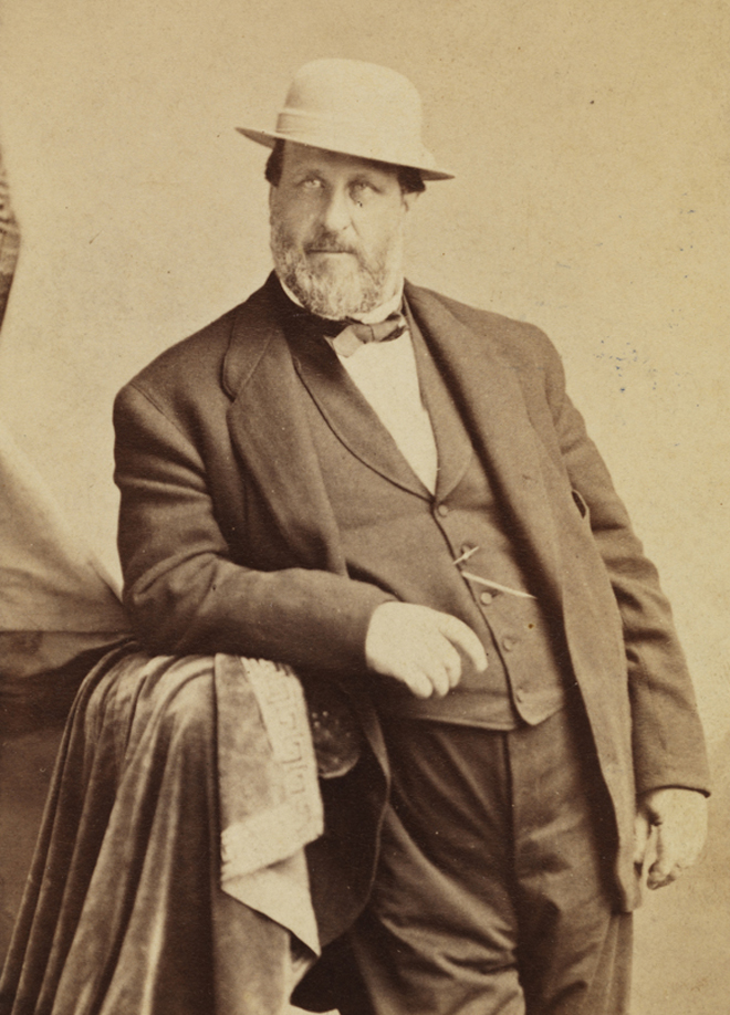 [William M. Tweed.] Sarony & Co., ca. 1869. Archivo de retratos. Museo de la Ciudad de Nueva York. 41.366.30