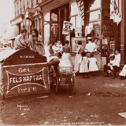 Quartier juif de Brooklyn, 1899