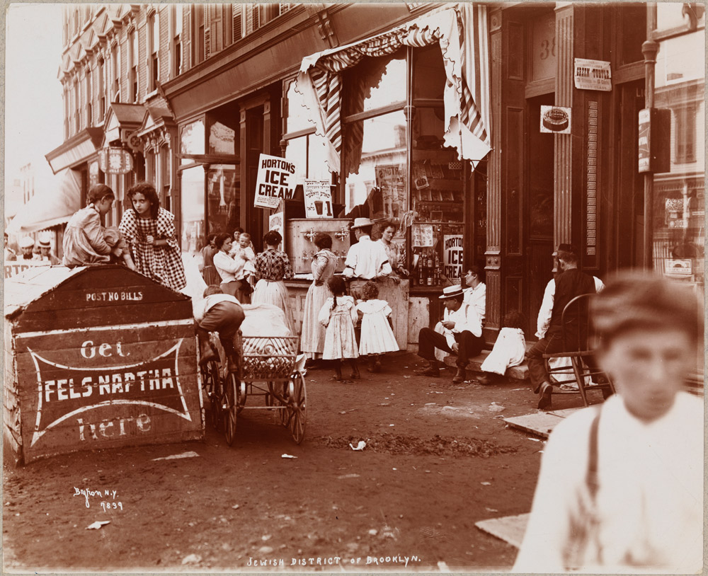 Quartier juif de Brooklyn, 1899