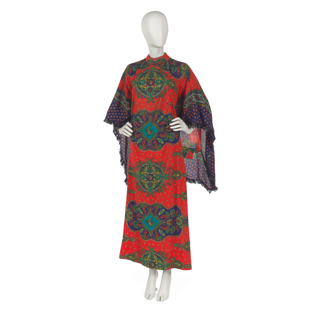 Ruby Hyacinth Bailey의 "Africa Speaks"caftan, 1963-1966.