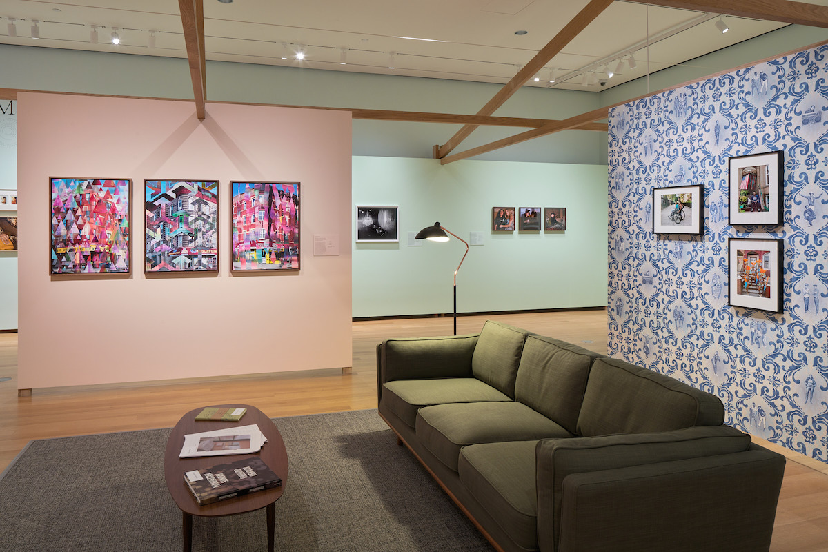 Installation photo of "New York Now: Home"