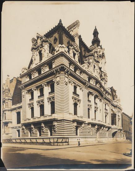 Photo Wurts Bros du manoir du sénateur Clark sur le 960 Fifth Avenue, gracieuseté du musée.