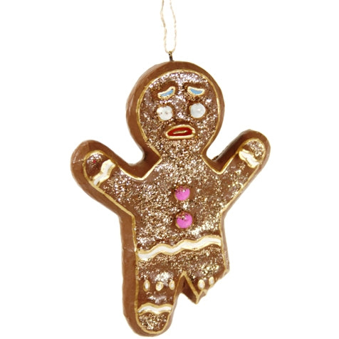 German glass gingerbread ornament.