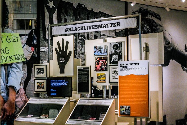 Imagen de la exposición Activista en MCNY