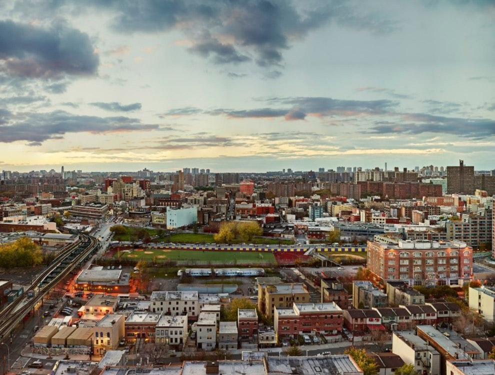 Vista de Melrose fotografiada por Jeff Liao en 2015