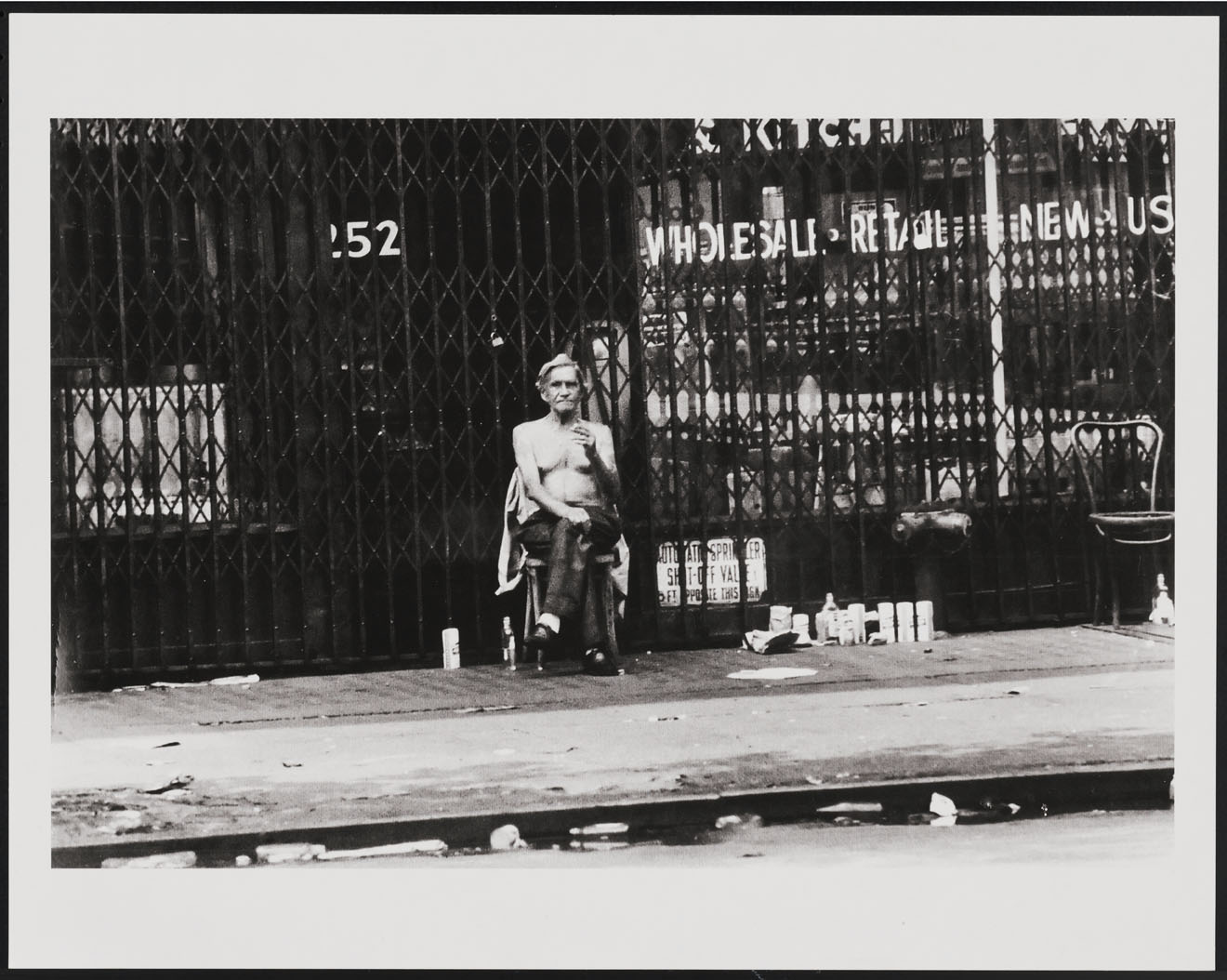 Leland Bobbé, Le Bowery, 1974