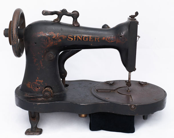 Máquina de coser modelo de mesa industrial