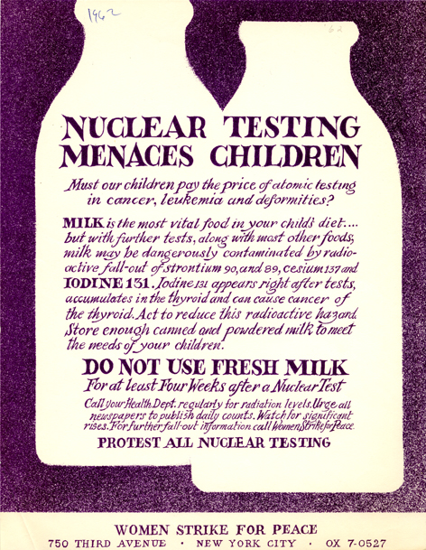 Las pruebas nucleares amenazan a los niños
