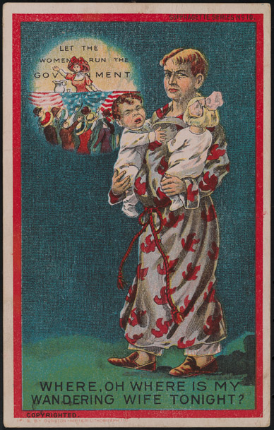 Cartes postales anti-suffragettes