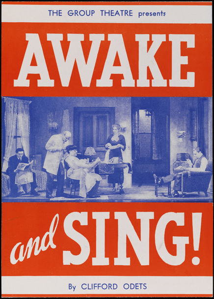 O grupo de teatro apresenta Awake And Sing! Por Clifford Odets