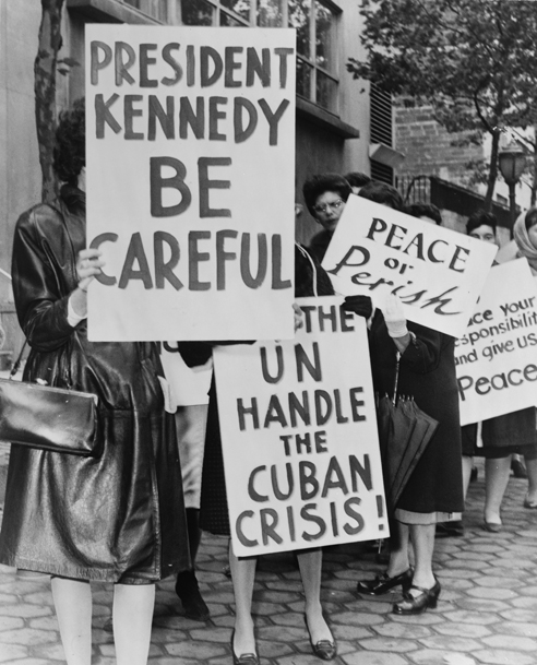 Women Strikers For Peace On 47th Street