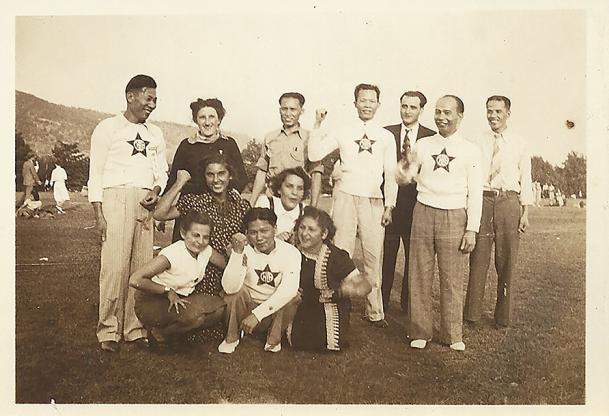 Chinese Hand Laundry Alliance Members At Bear Mountain   